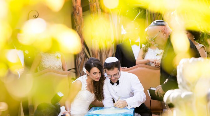 The Ketubah Signing Tradition |  Jewish Wedding Photography