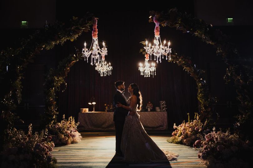 Romantic couple captured during event photoshoot by wedding photographer of Lin & Jirsa Photography in Palm Springs, CA